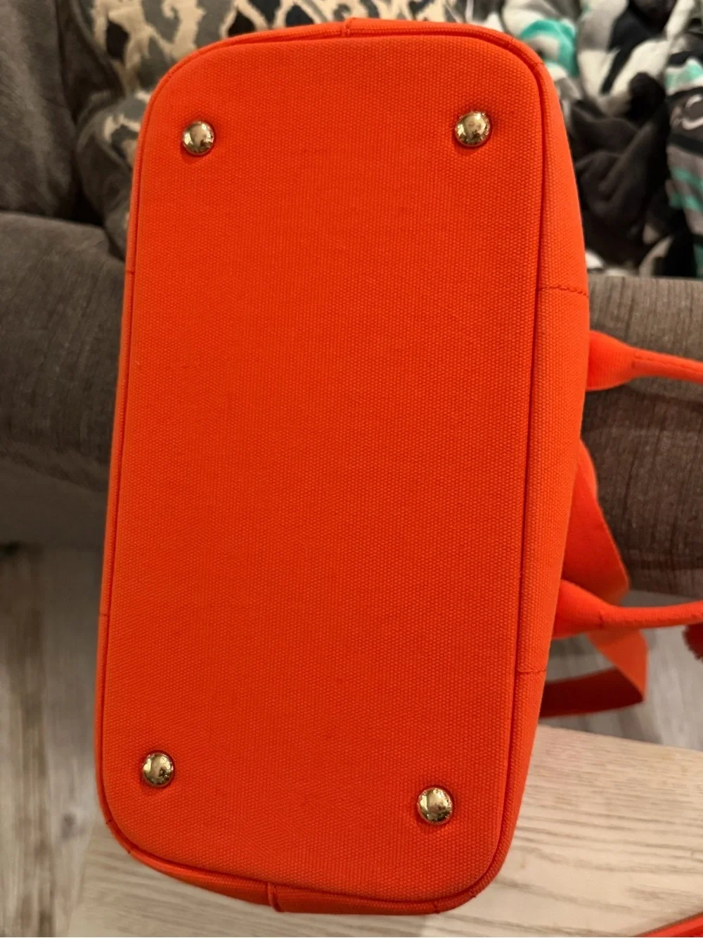 Authentic Anteprima Orange Tote Bag with Detachable Strap